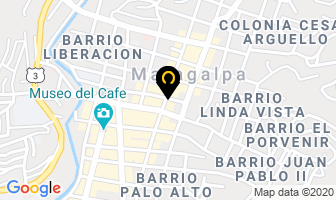 Mapa de Imprenta Minerva en Matagalpa