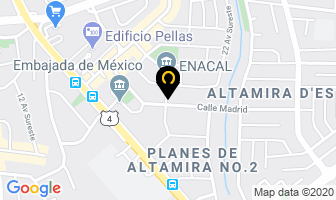 Mapa de Impresa Publicidad en Managua