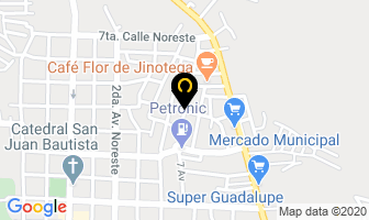 Mapa de Impresiones Computarizadas en Jinotega