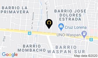 Mapa de Inagor S.a. en Managua