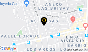 Mapa de Industrias Naturales Loley en Managua