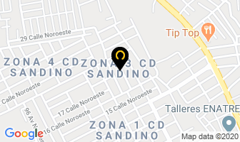 Mapa de Inetsa en Ciudad Sandino