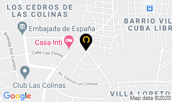 Mapa de Infor-export en Managua
