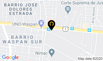 Mapa de Ingsersa en Managua