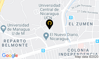 Mapa de Instituto Tecnologico Interamearicano en Managua
