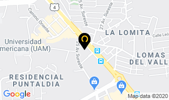 Mapa de Interiors en Managua