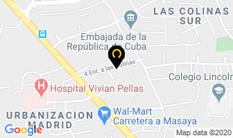 Mapa de Inversiones Max, S.a. en Managua