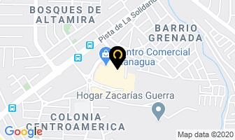 Mapa de Inversiones Riguero S.a. en Managua