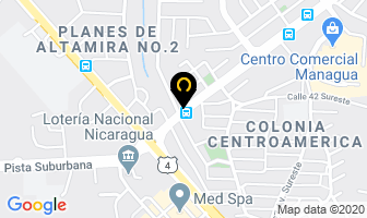 Mapa de Inversiones Zanzibar en Managua