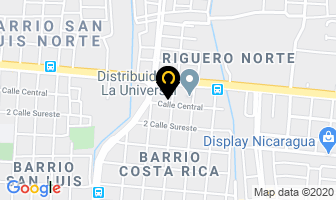 Mapa de Jca Trims Nicaragua en Managua