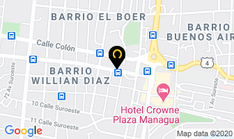 Mapa de King Quality en Managua