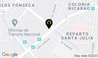 Mapa de La Cadena S.a. en Managua