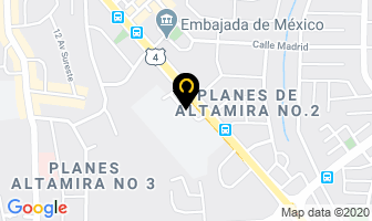 Mapa de La Casa Del Uniforme en Managua