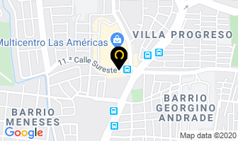 Mapa de La Crema Batida en Managua