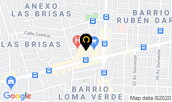 Mapa de La Curacao en Managua