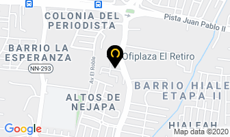 Mapa de L.a. Telecom en Managua