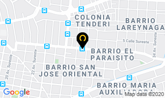 Mapa de La Tiendona en Managua