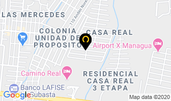 Mapa de Lau Ming Internacional en Managua