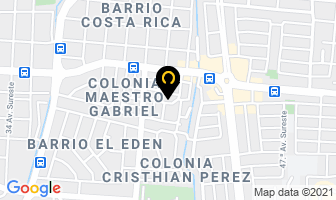 Mapa de Lavamatic Express en Managua