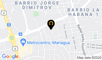 Mapa de Learning American School en Managua