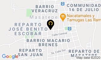 Mapa de Libreria Brenhil en Masatepe