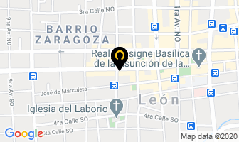 Mapa de Libreria Universal en León