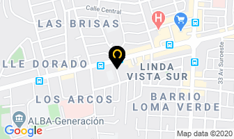 Mapa de L.j.m. Consultores en Managua