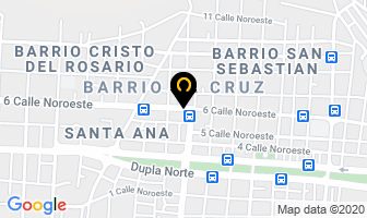 Mapa de Lubricantes Estrella De David en Managua