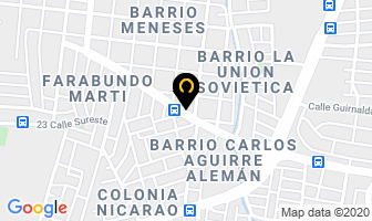 Mapa de Lubricantes Y Accesorios DoÑa Maria en Managua