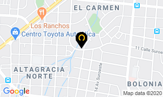 Mapa de Lugo Rent A Car en Managua