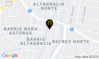 Mapa de Martel-frances en Managua
