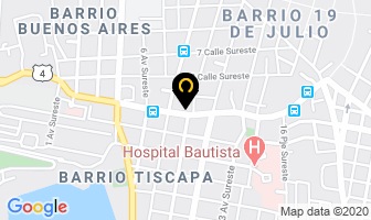 Mapa de Martinizing Dry Cleaning en Managua