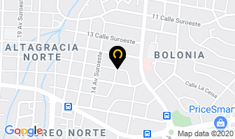 Mapa de Masaje Profesional en Managua