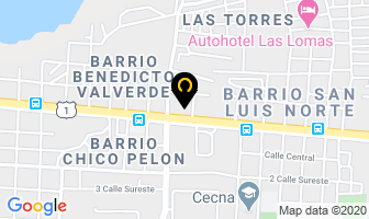 Mapa de Materiales De ConstrucciÓn El HalcÓn en Managua