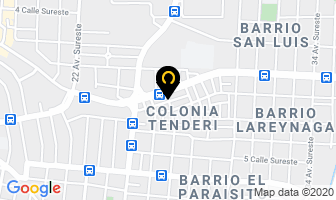 Mapa de Mavari Comercial en Managua
