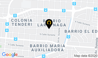 Mapa de Mendieta Comercial en Managua