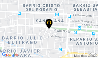 Mapa de Metalurgica Martinez en Managua