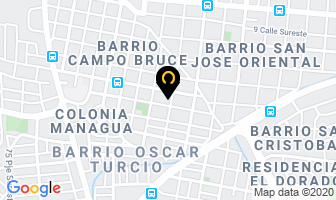 Mapa de Mi Buen Pastor en Managua
