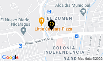 Mapa de Miltelas en Managua