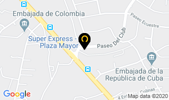 Mapa de Mini Super Las Colinas en Managua