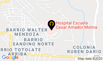 Mapa de Ministerio De Salud en León