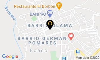 Mapa de Ministerio De Salud en Boaco