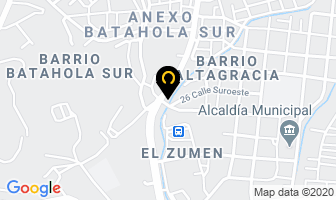 Mapa de Modas Campoamor en Managua