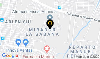 Mapa de Mt Cargo Express Nicaragua, S.a en Managua