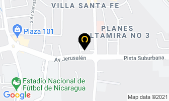 Mapa de Navega.com en Managua