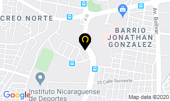 Mapa de Nica-cell en Managua
