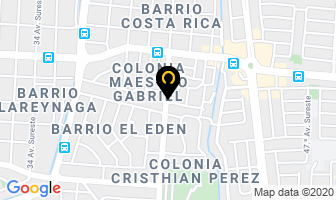 Mapa de Nica Envios en Managua