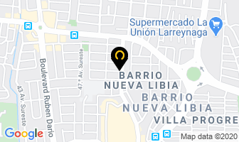Mapa de Nicafreight Ltda en Managua