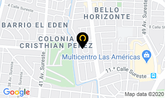 Mapa de Nicaline CompaÑia Ltda en Managua