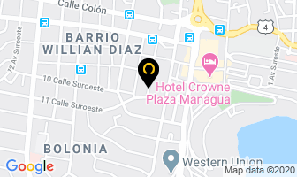 Mapa de Nice N Clean en Managua